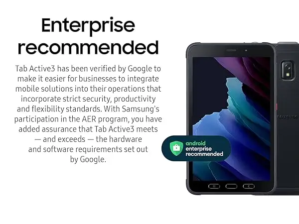 Samsung Galaxy Tab Active3 Review: Rugged but Costly Verdict