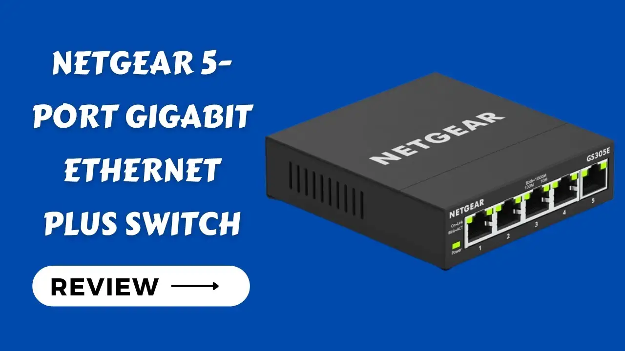 NETGEAR GS305 Ethernet switch close-up