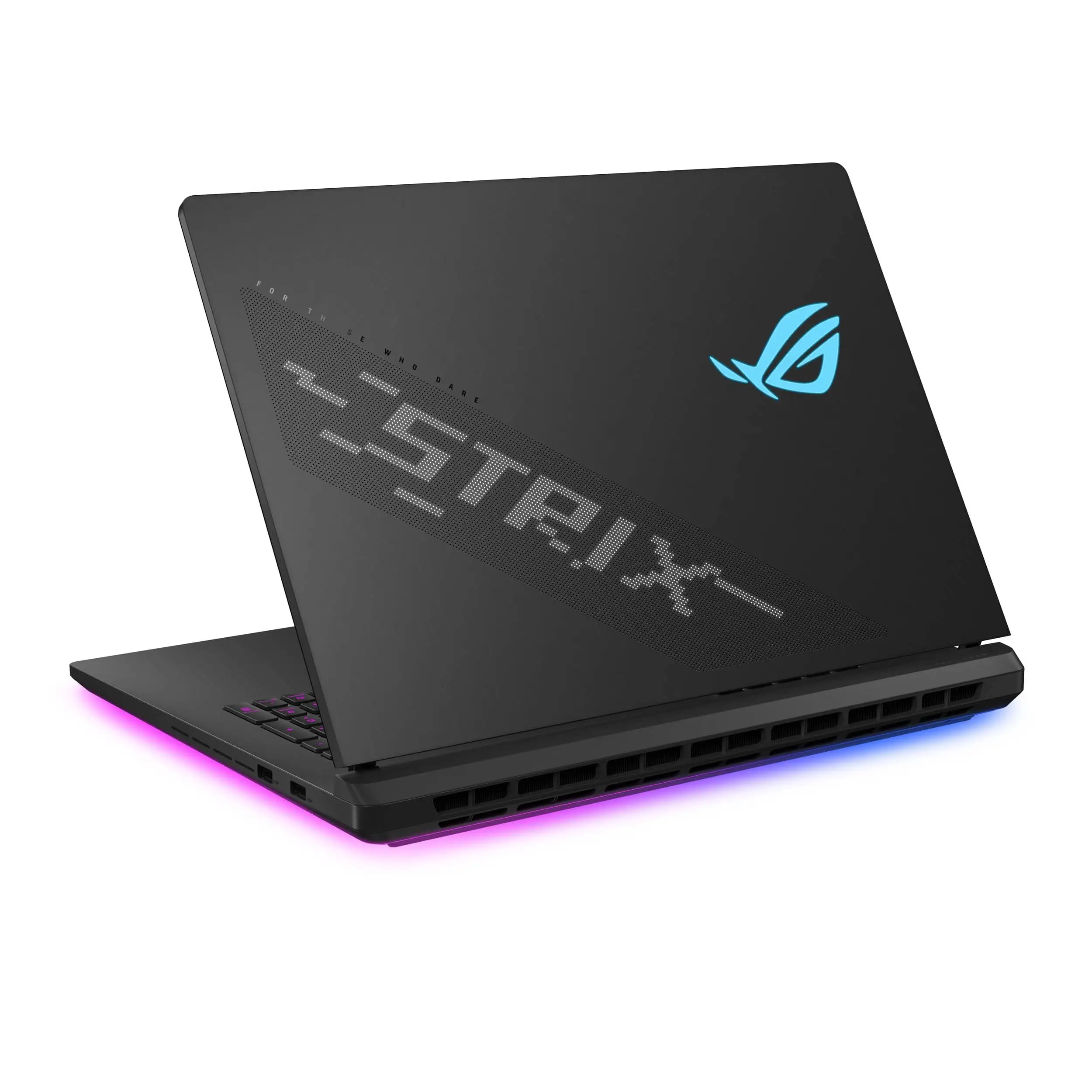 ASUS ROG Strix SCAR 18 rear cooling vents and ports