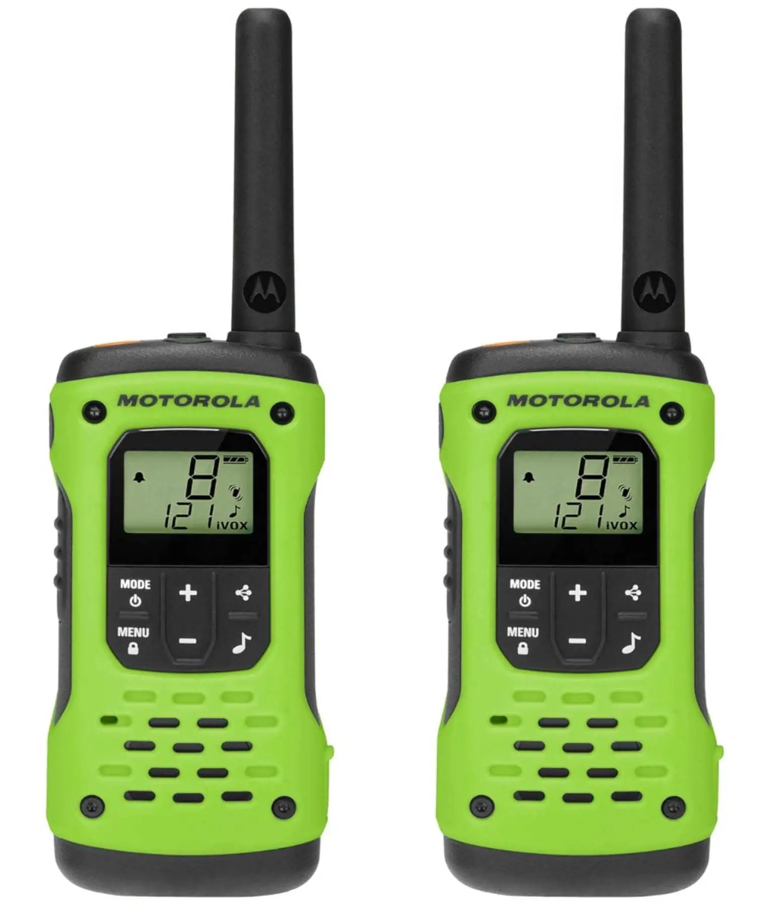 Motorola T803 two-way radios with charging dock