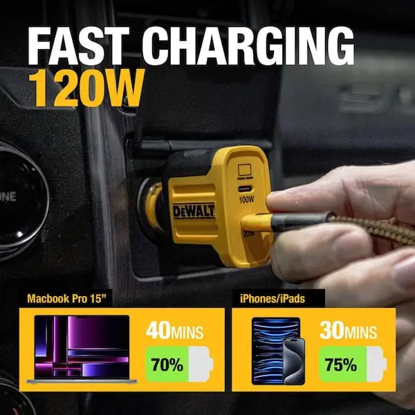 DEWALT Heavy Duty USB Car Charger Review & Verdict