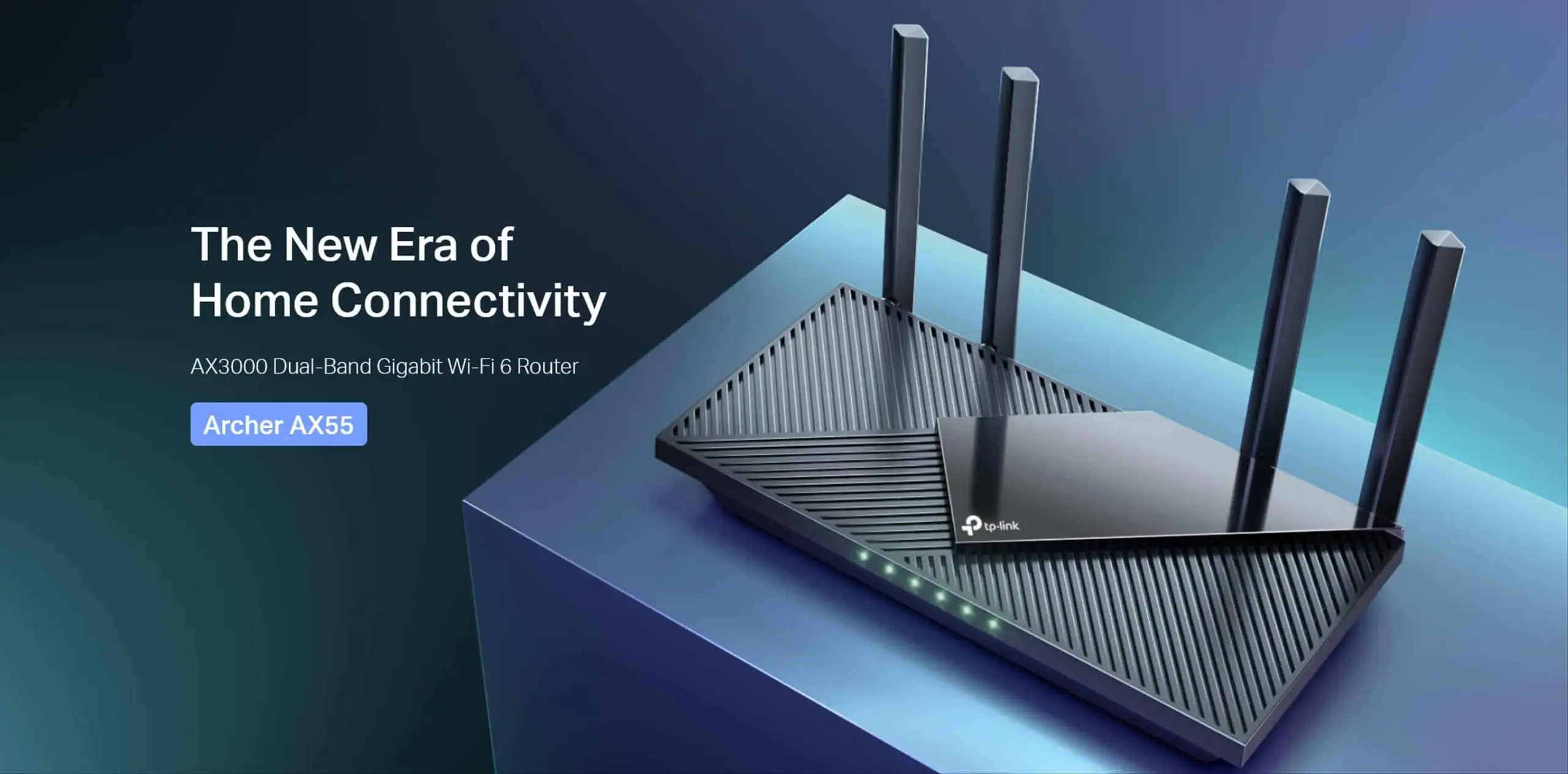TP-Link Archer AX55 design and cooling system