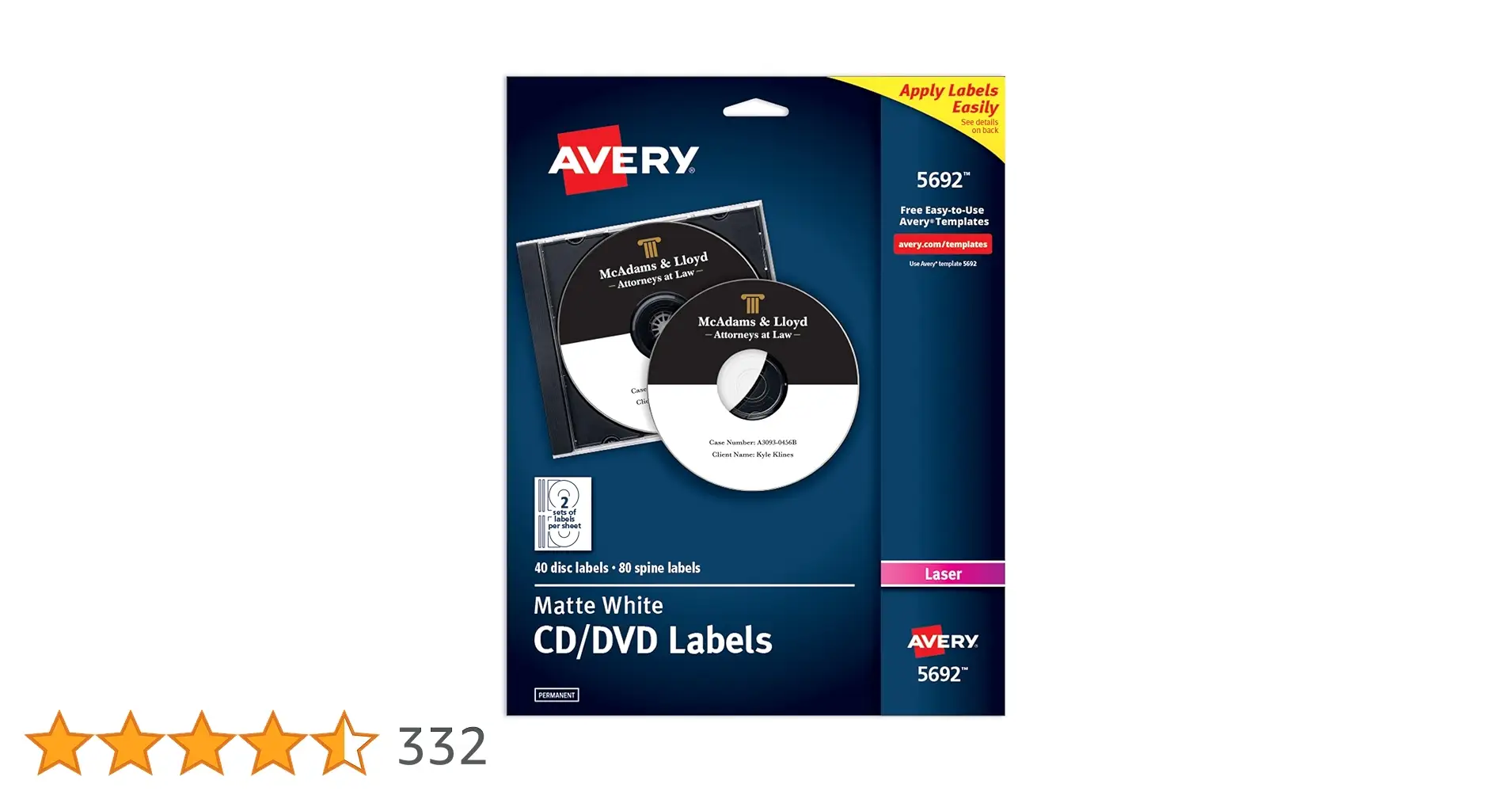 Avery Printable CD Labels Review: Conditional Buy Verdict