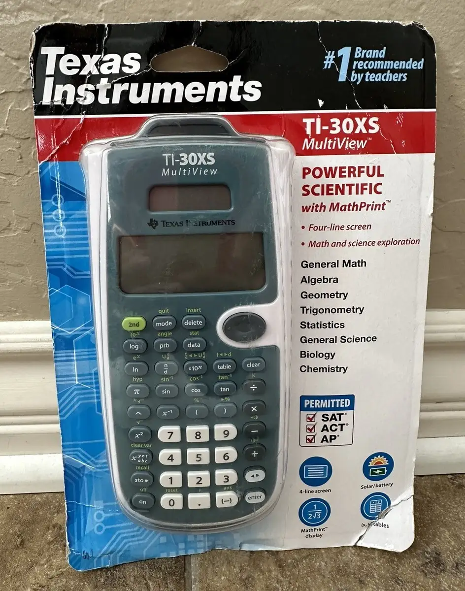 TI-30XS MultiView calculator pricing chart