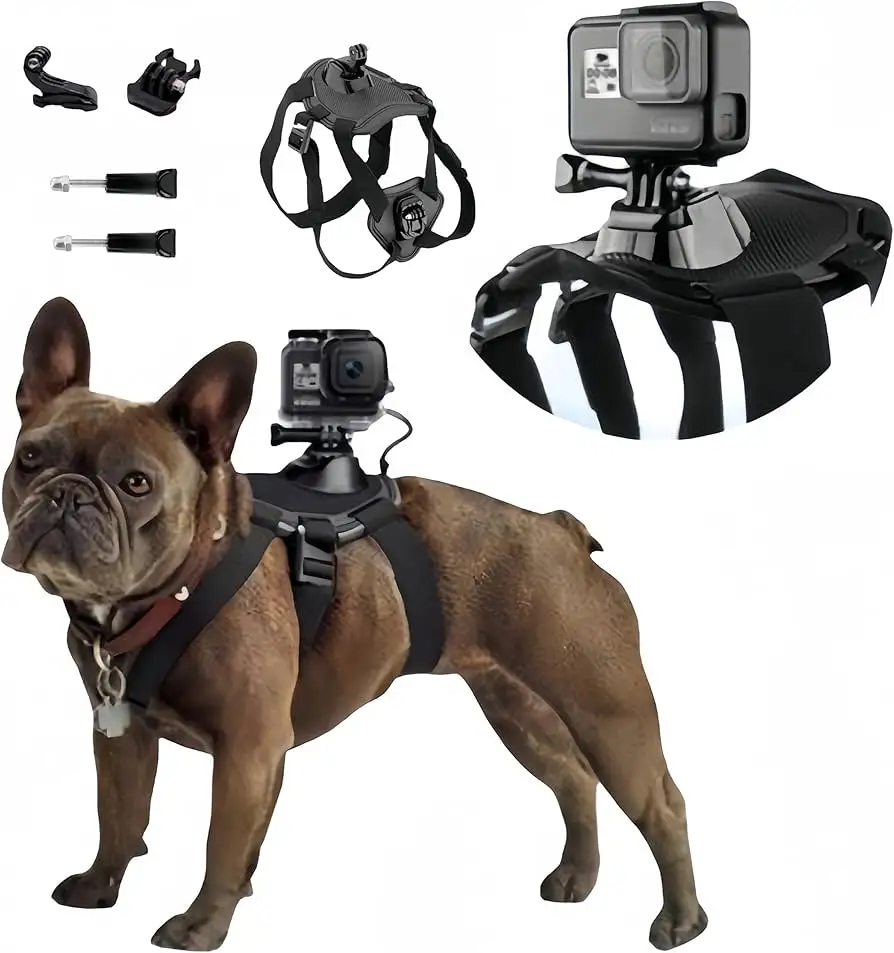 GoPro Fetch Dog Harness waterproof material closeup