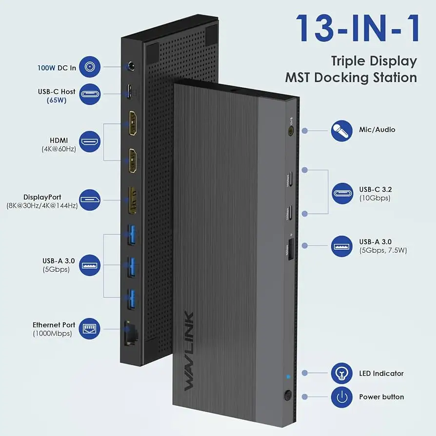 WAVLINK USB-C Docking Station Review: Conditional 7.6/10