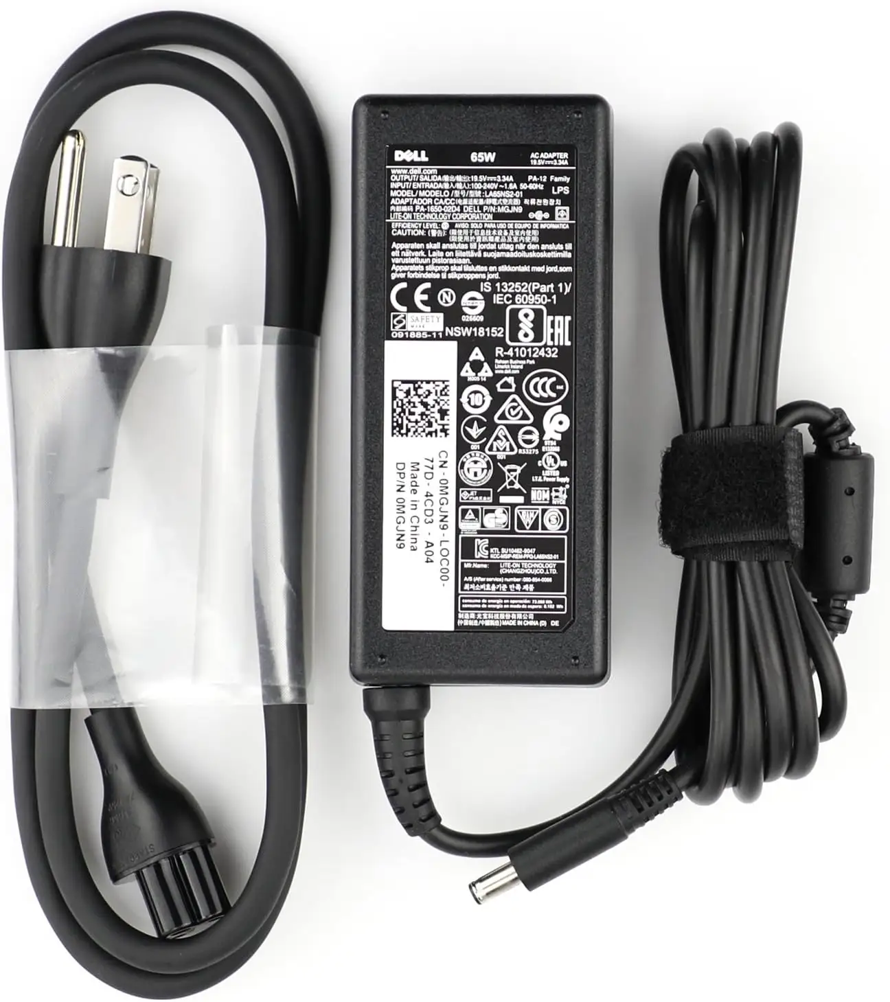 Dell 65W OEM AC adapter product photo