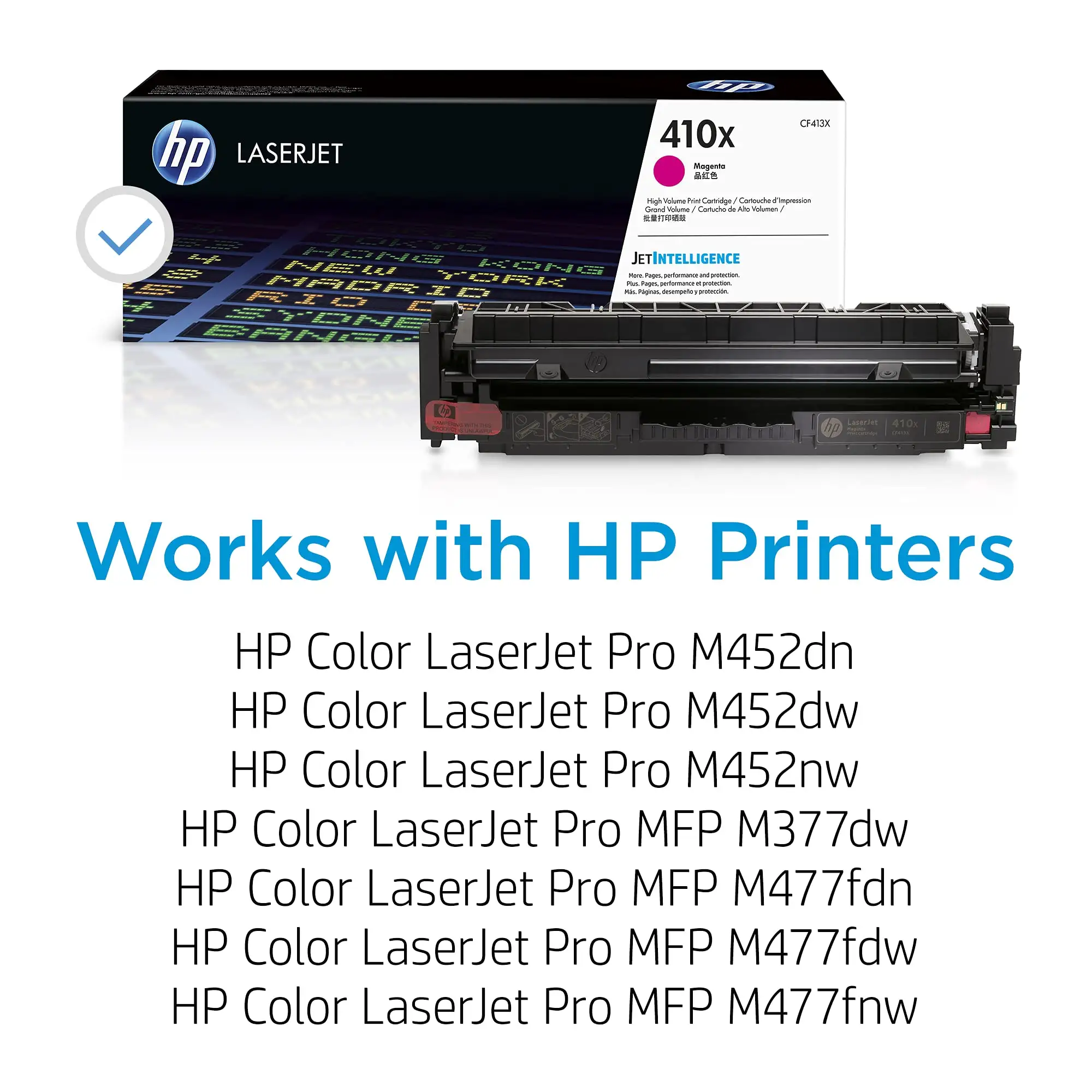 HP 410X Magenta toner cartridge durability and reliability