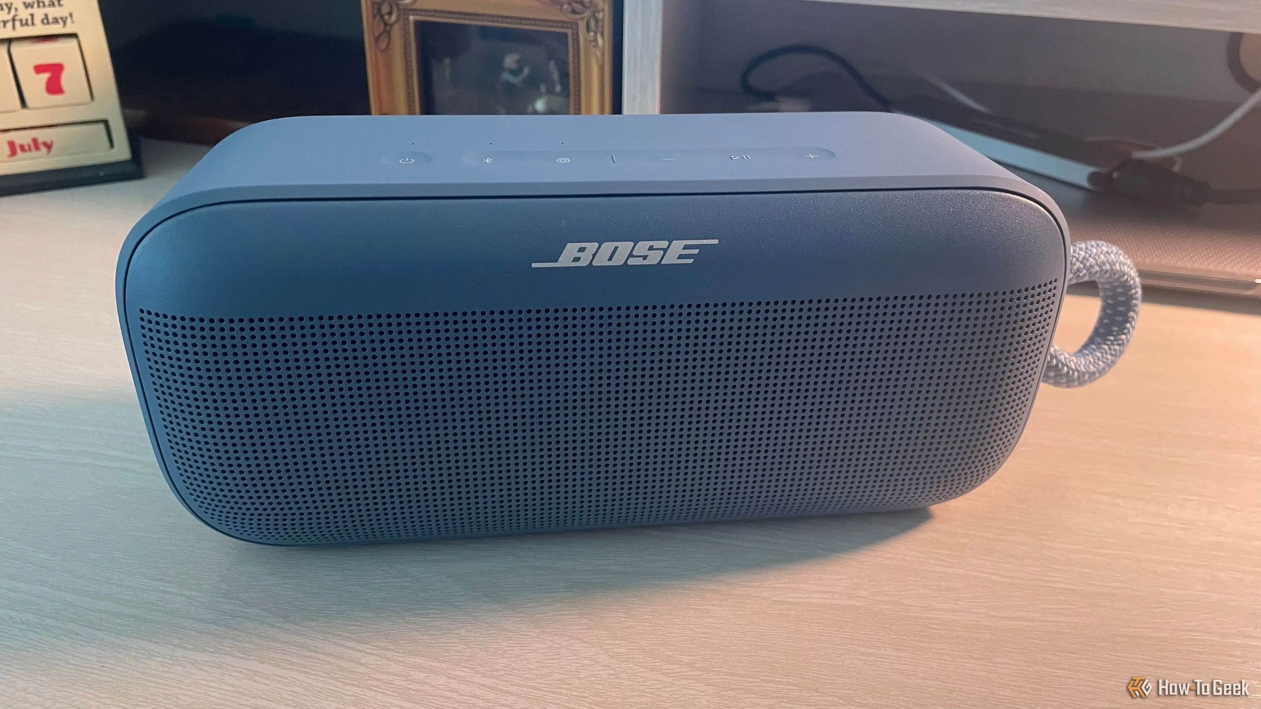 Bose SoundLink Plus with carry strap accessory
