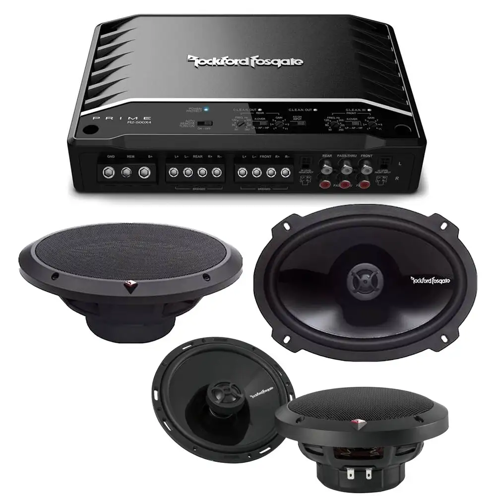 Rockford Fosgate Punch 6x9 speakers shown near price and value