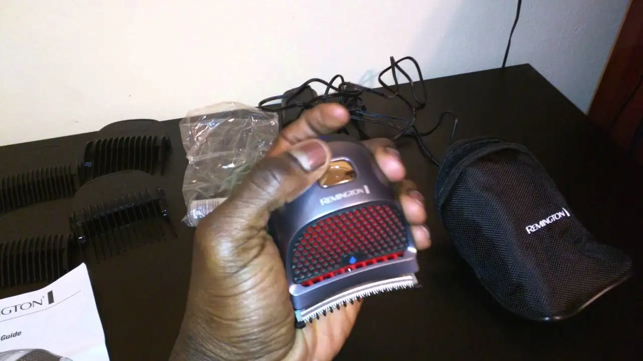 Remington HC4250 hair clipper kit with attachments