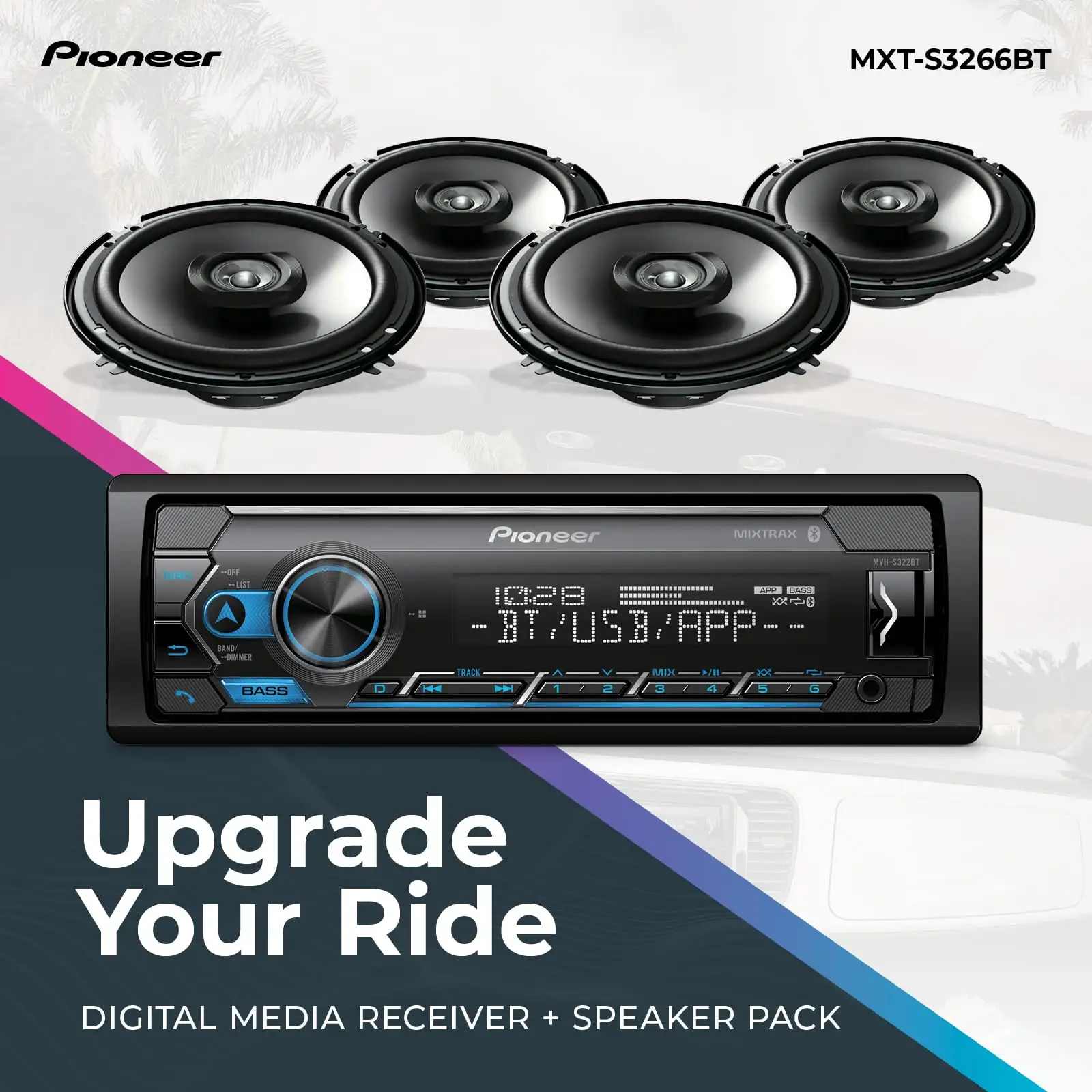 Pioneer DEH-S4220BT Review: Great Sound, Menus Take Time