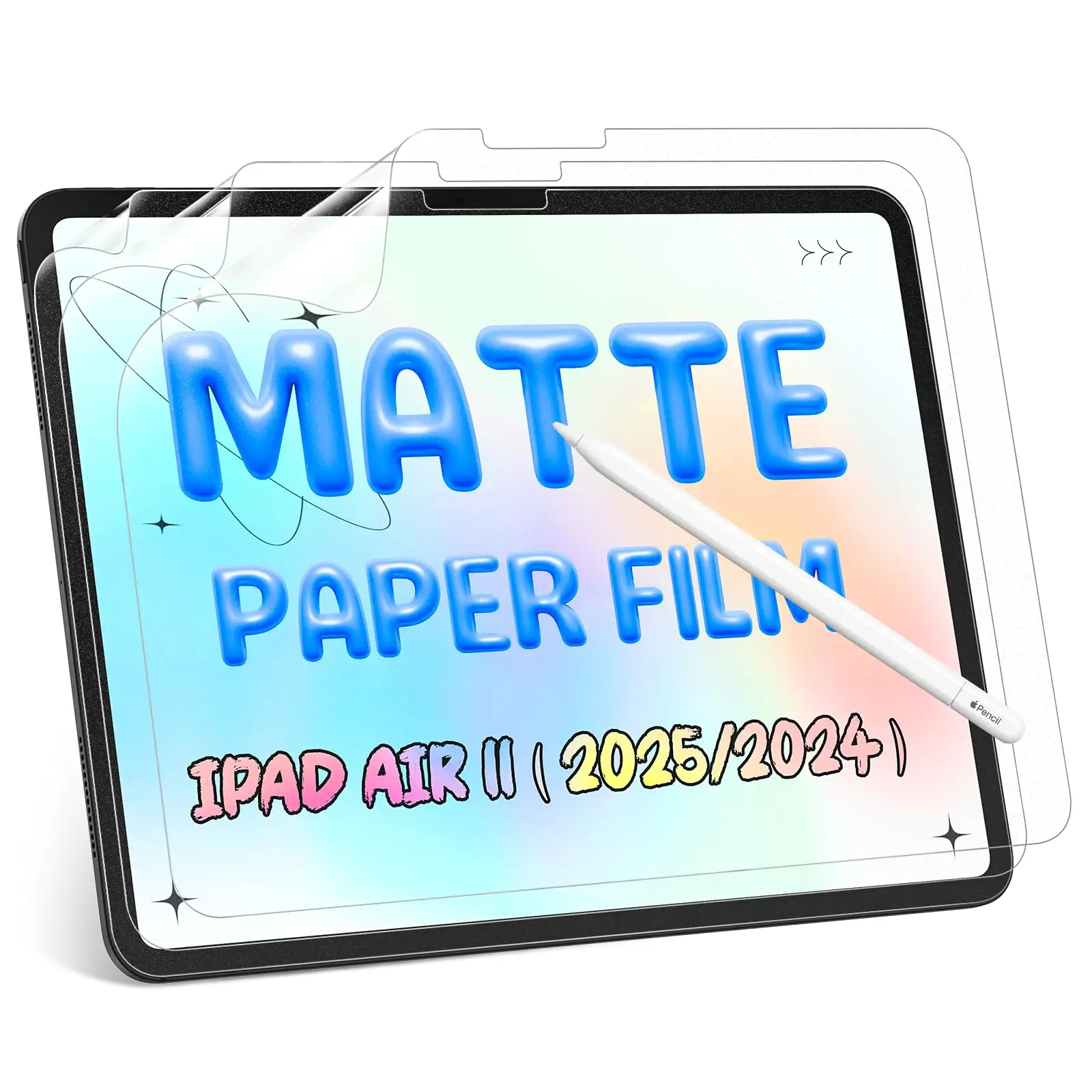 ESR Paper-Feel iPad Air protector packaging and contents