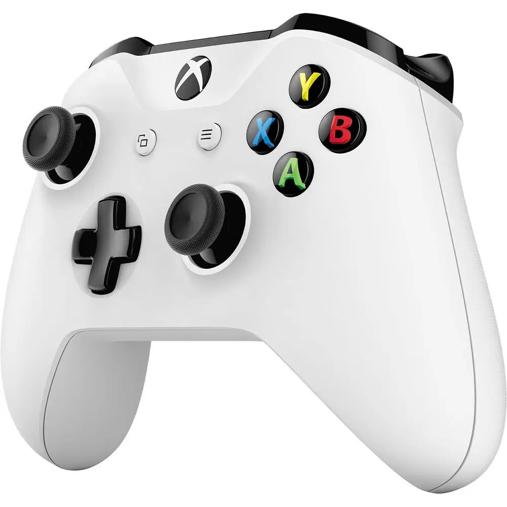 Xbox One Wireless Controller white renewed edition close-up