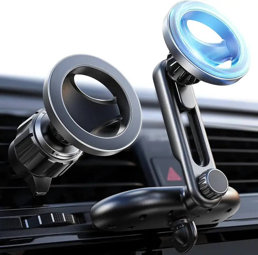 LISEN MagSafe Car Mount product package and accessories