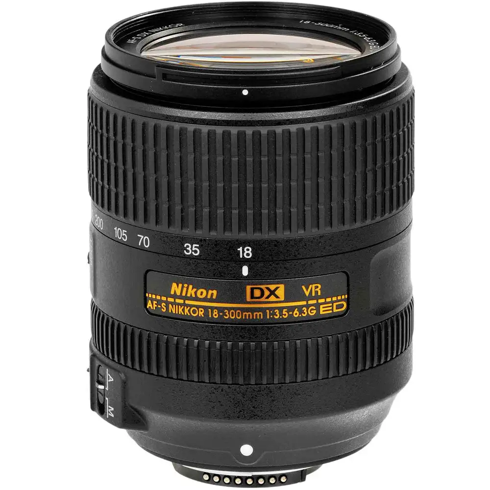 Nikon 18-300mm lens autofocus motor detail