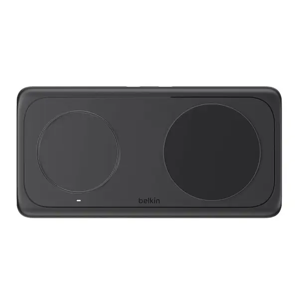 Belkin MagSafe 2-in-1 Qi2 charger side view