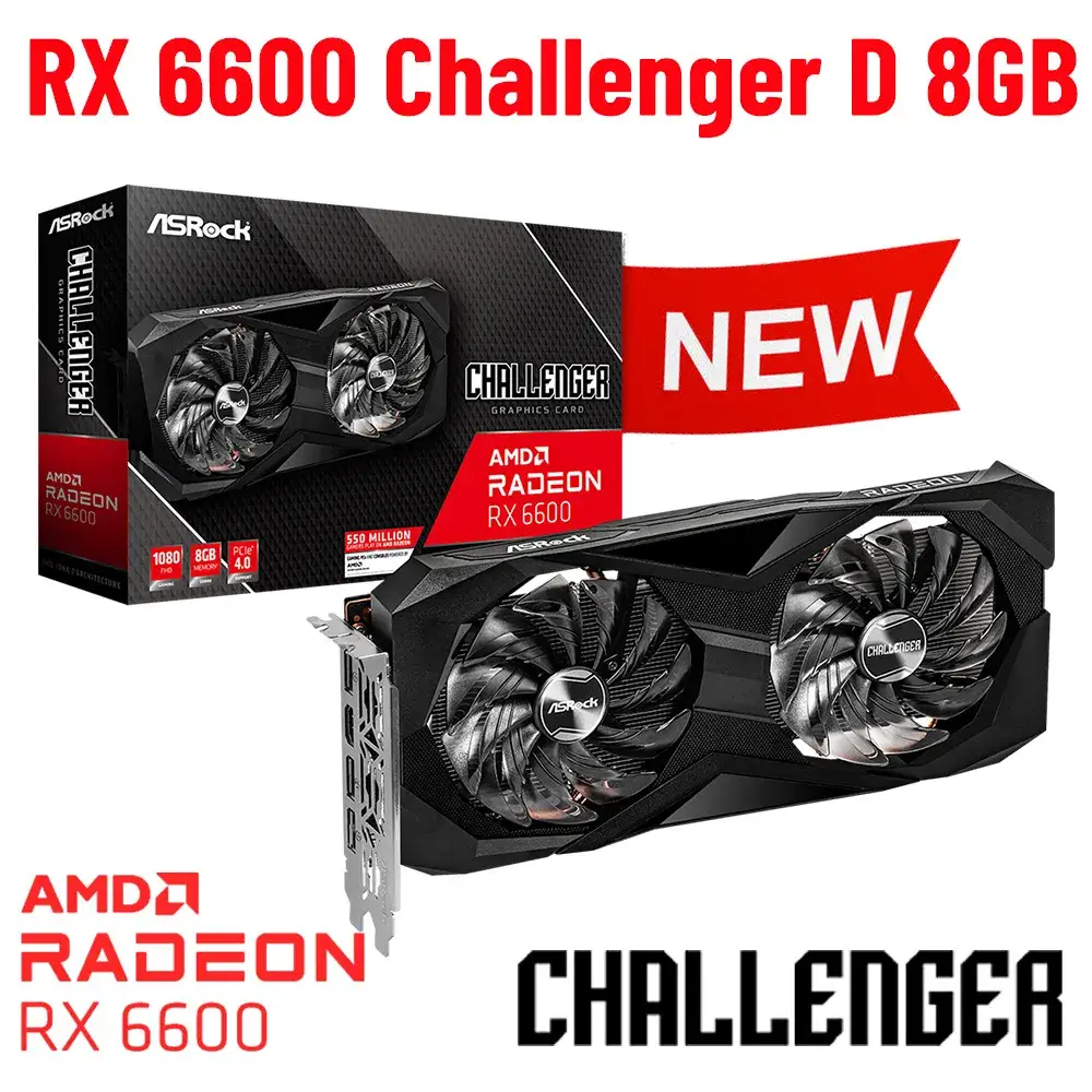 ASRock RX 6600 Challenger D price and value chart