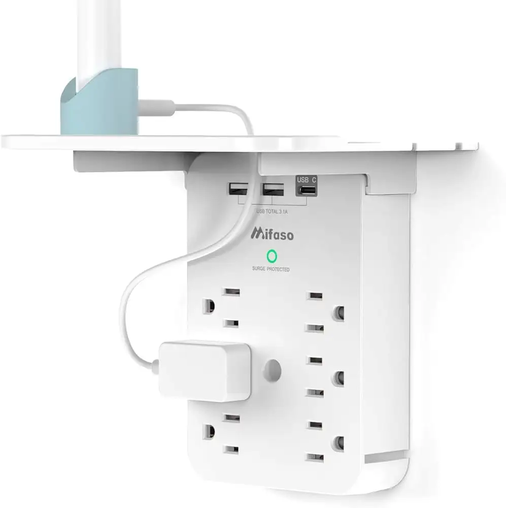 Amazon Basics 6-Outlet Wall Extender Review: 8.6/10 Value