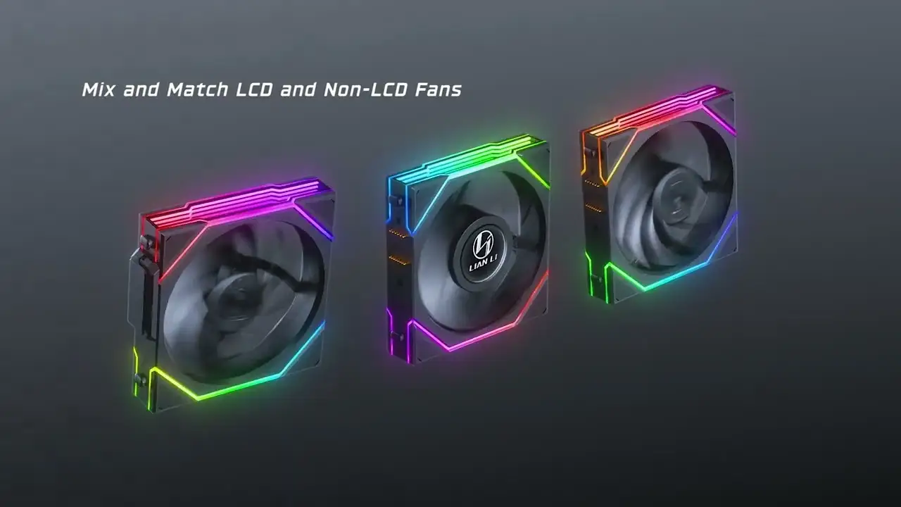 Lian Li UNI Fan TL LCD Wireless triple pack pricing