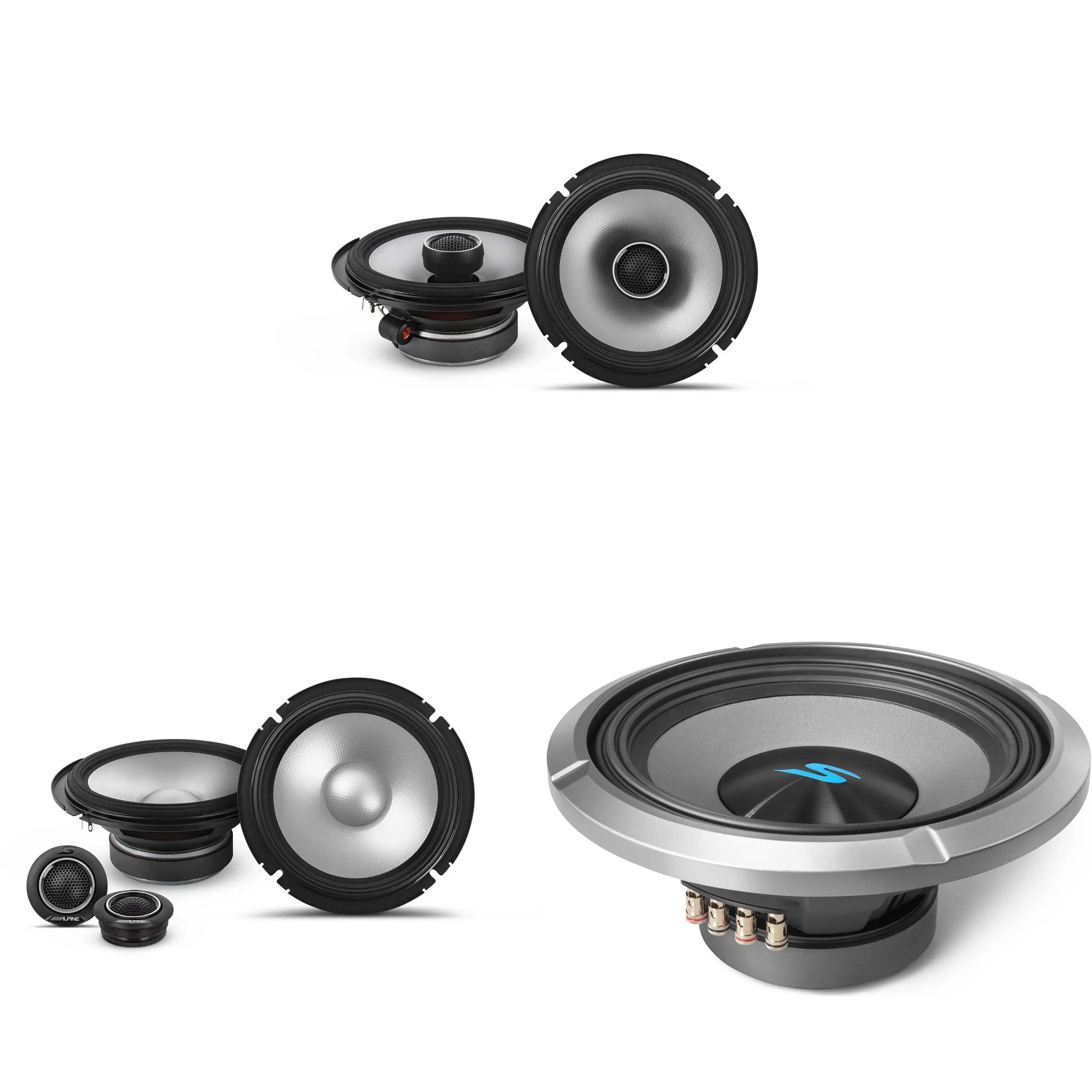 Alpine S2-S65 coaxial speakers sound quality review
