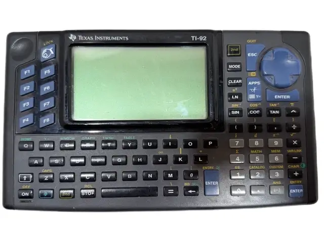 TI-30X IIS scientific calculator lime green angled view