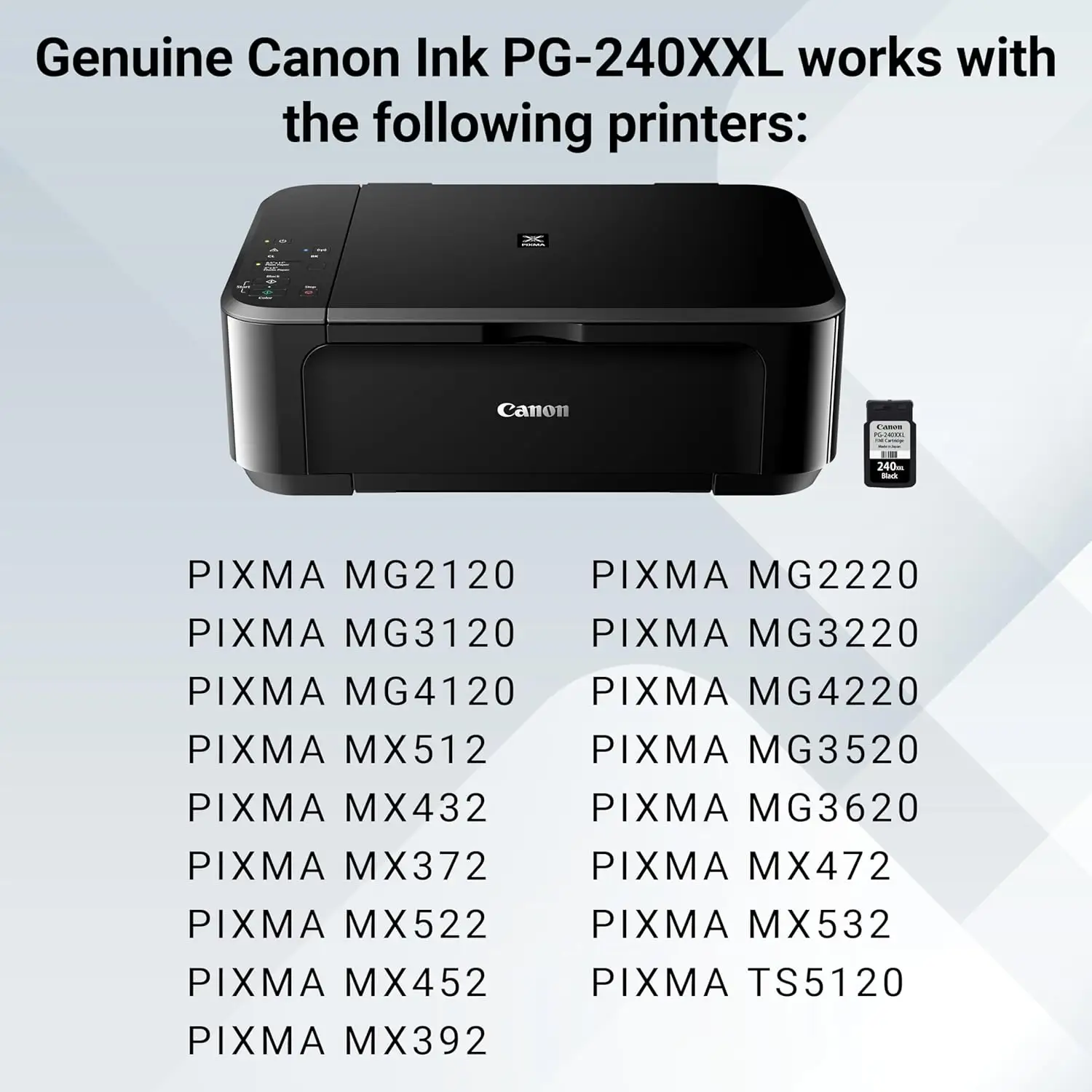 Canon PG-240 XXL Black Ink Cartridge final verdict summary