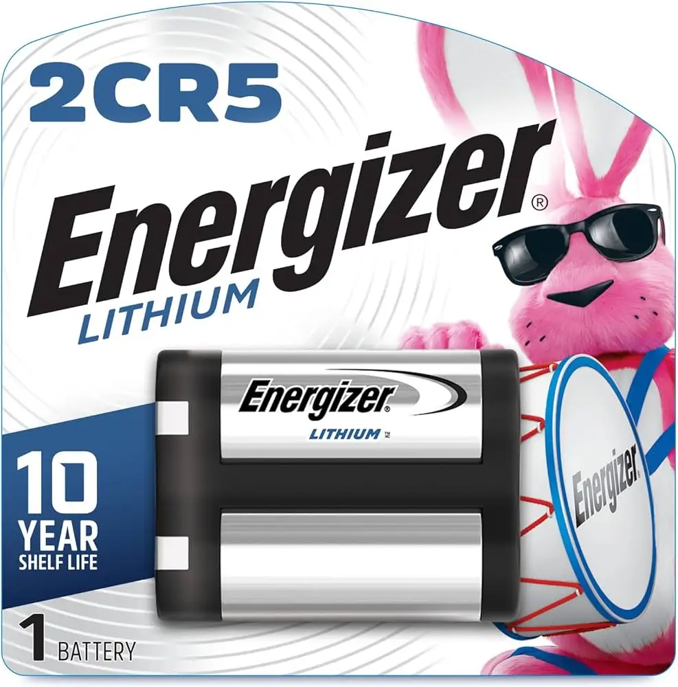 Energizer 2CR5 battery product close-up