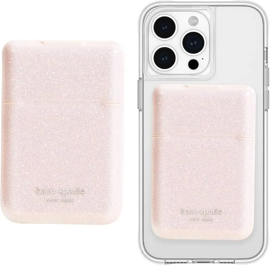 Kate Spade Sparkle MagSafe wallet retail packaging