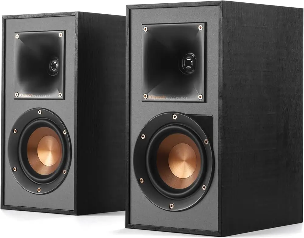 Klipsch R-41M bookshelf speakers front view