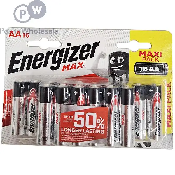 Energizer MAX AA Batteries multipack value for households