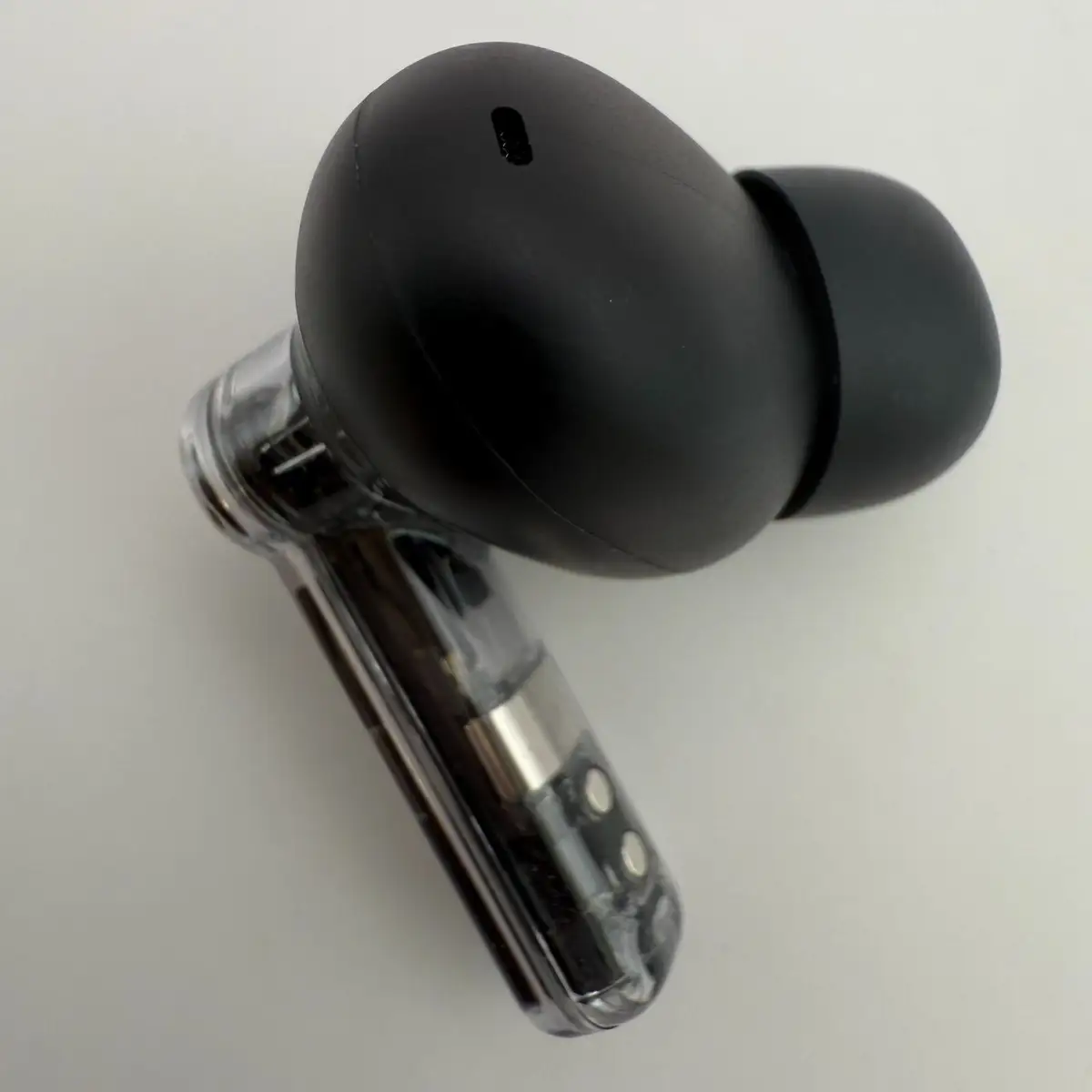 Bose QuietComfort Ultra earbuds close-up view