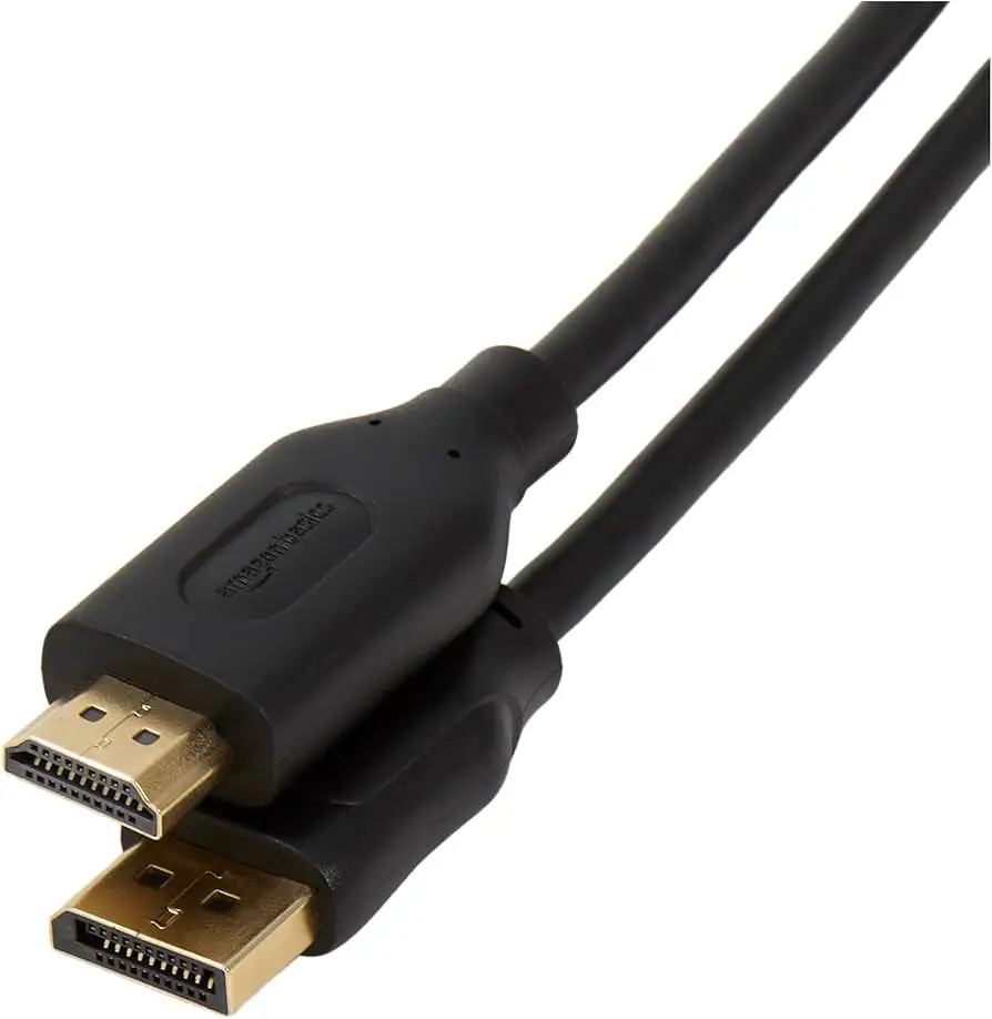 Amazon Basics HDMI to DVI cable product close-up