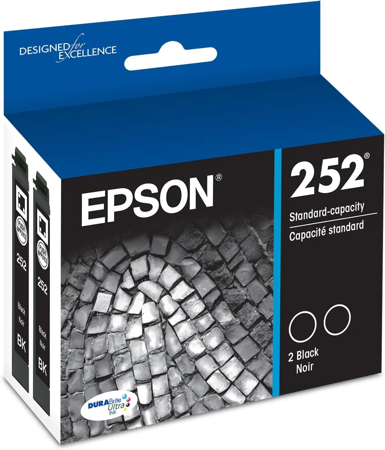 Epson DURABrite Ultra 288 ink cartridge package closeup