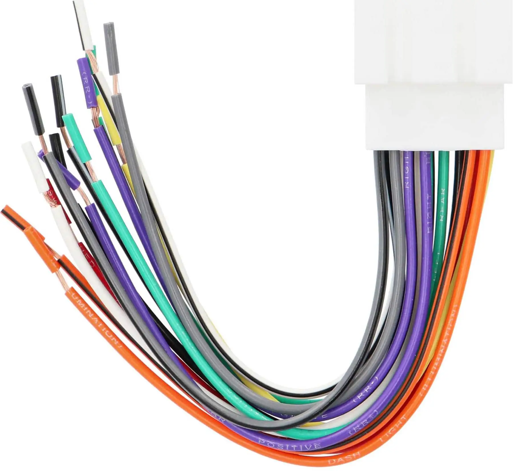 Metra Ford wiring harness product close-up view