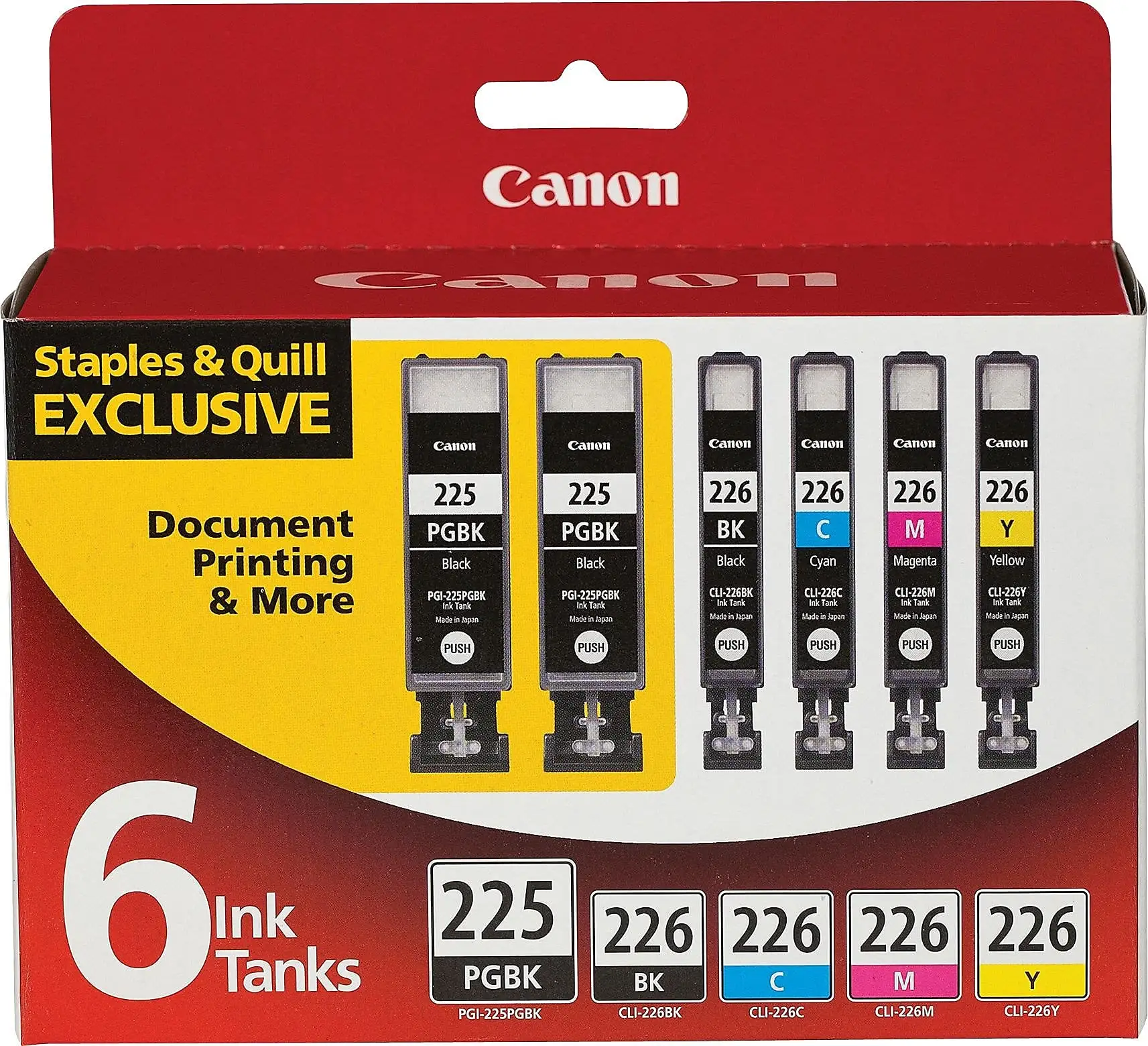 Canon PGI-225/CLI-226 ink pack consensus pros and cons