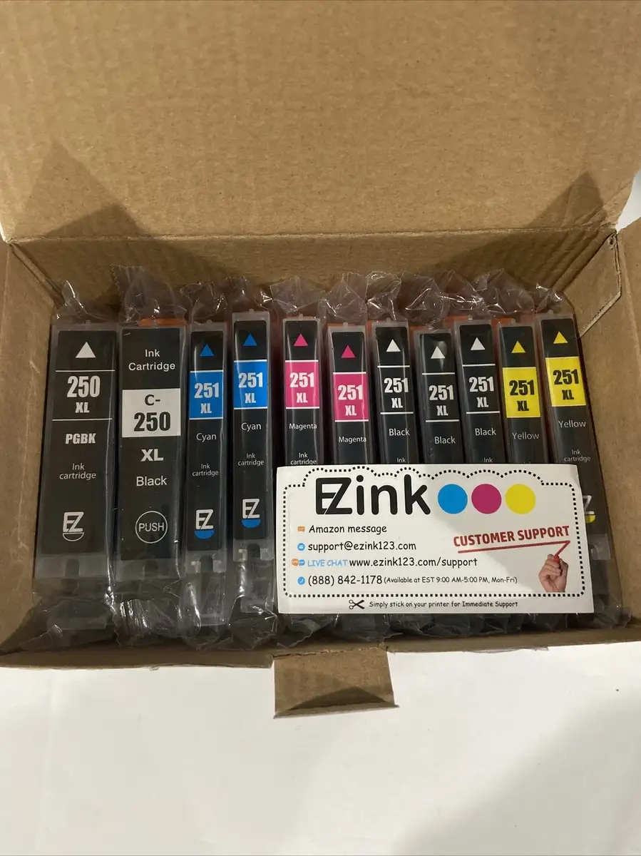E-Z Ink Canon 250 251 XL price and value chart
