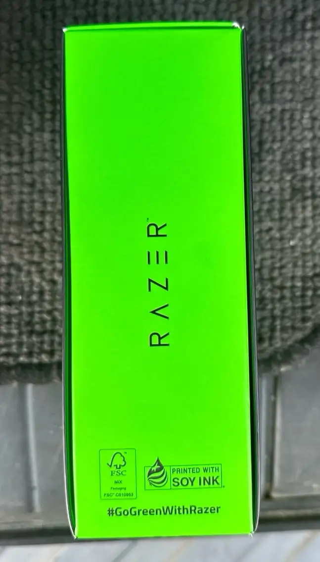 Razer Naga V2 HyperSpeed wireless gaming mouse close-up