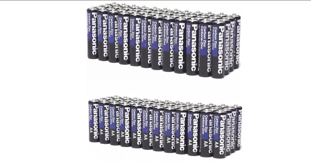 Panasonic Super Heavy Duty D batteries price and value section