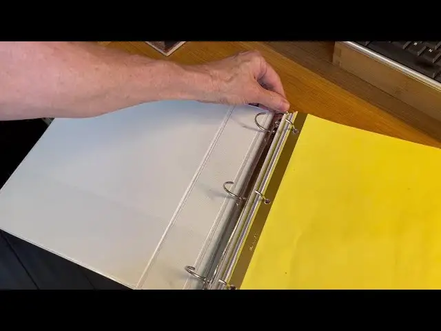 Avery Mini Economy Binder portability example