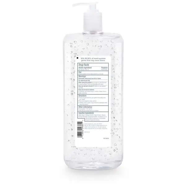 Purell Advanced Hand Sanitizer Gel 2-Liter bottle pricing chart