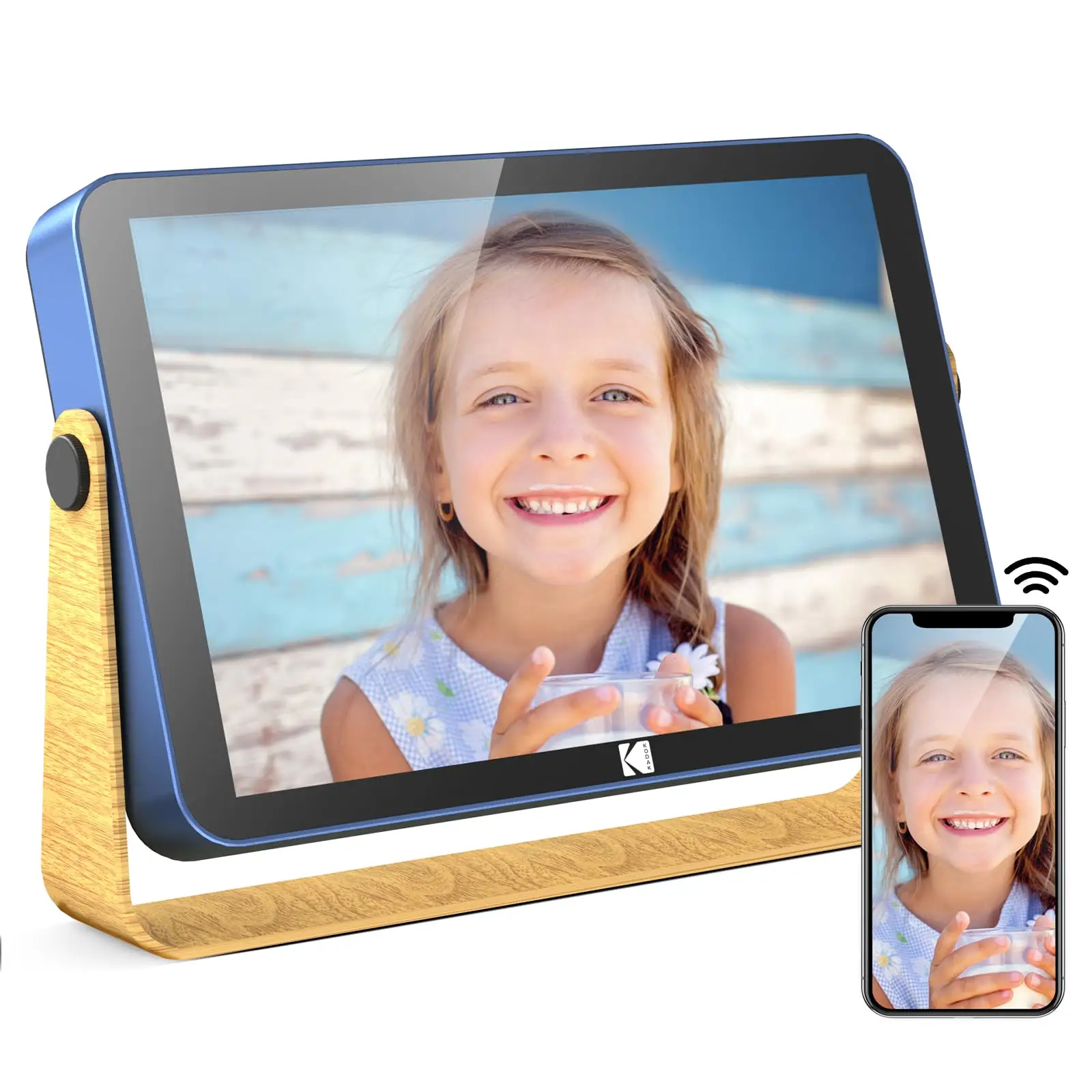 Kodak 10.1 inch Wi-Fi frame with vivid display