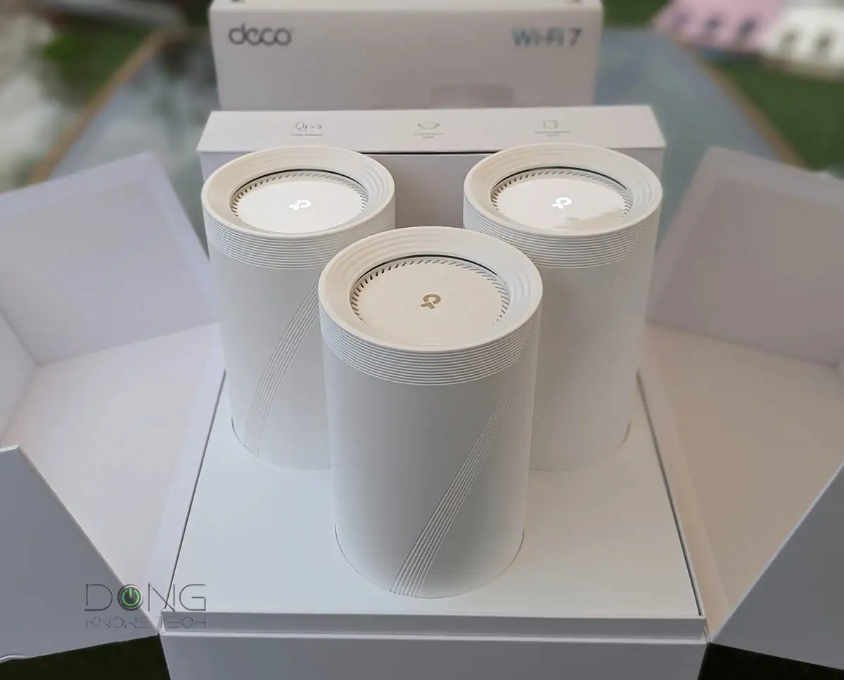 TP-Link Deco BE63 tri-band Wi-Fi 7 mesh system