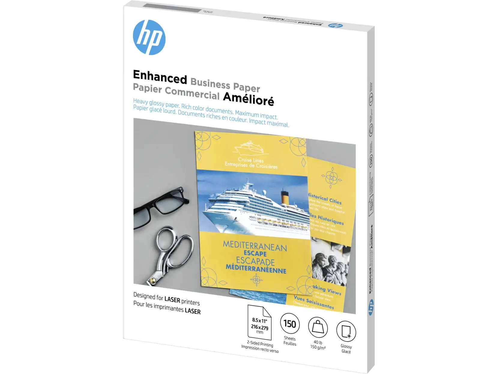 HP Enhanced Business Paper Review: Glossy but Conditional