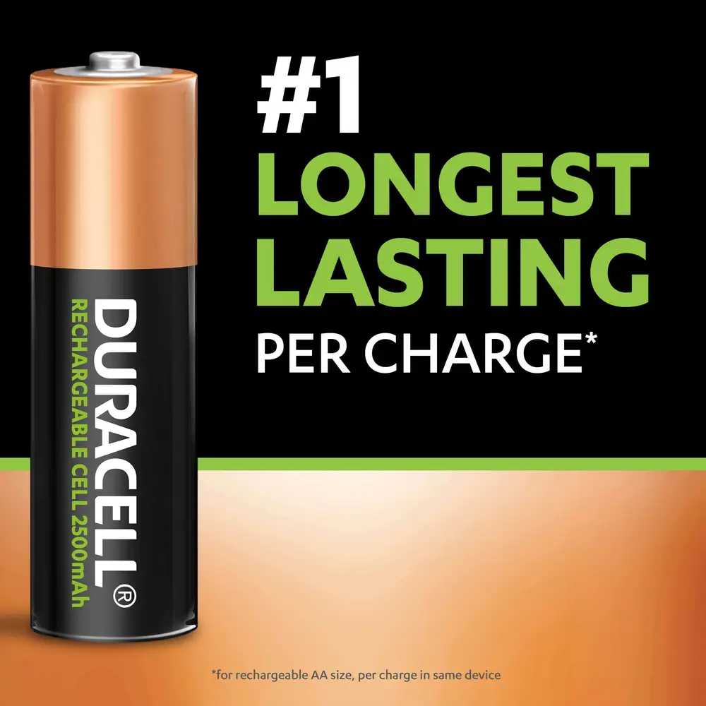 Duracell AA Precharged Rechargeable Batteries Review 9/10