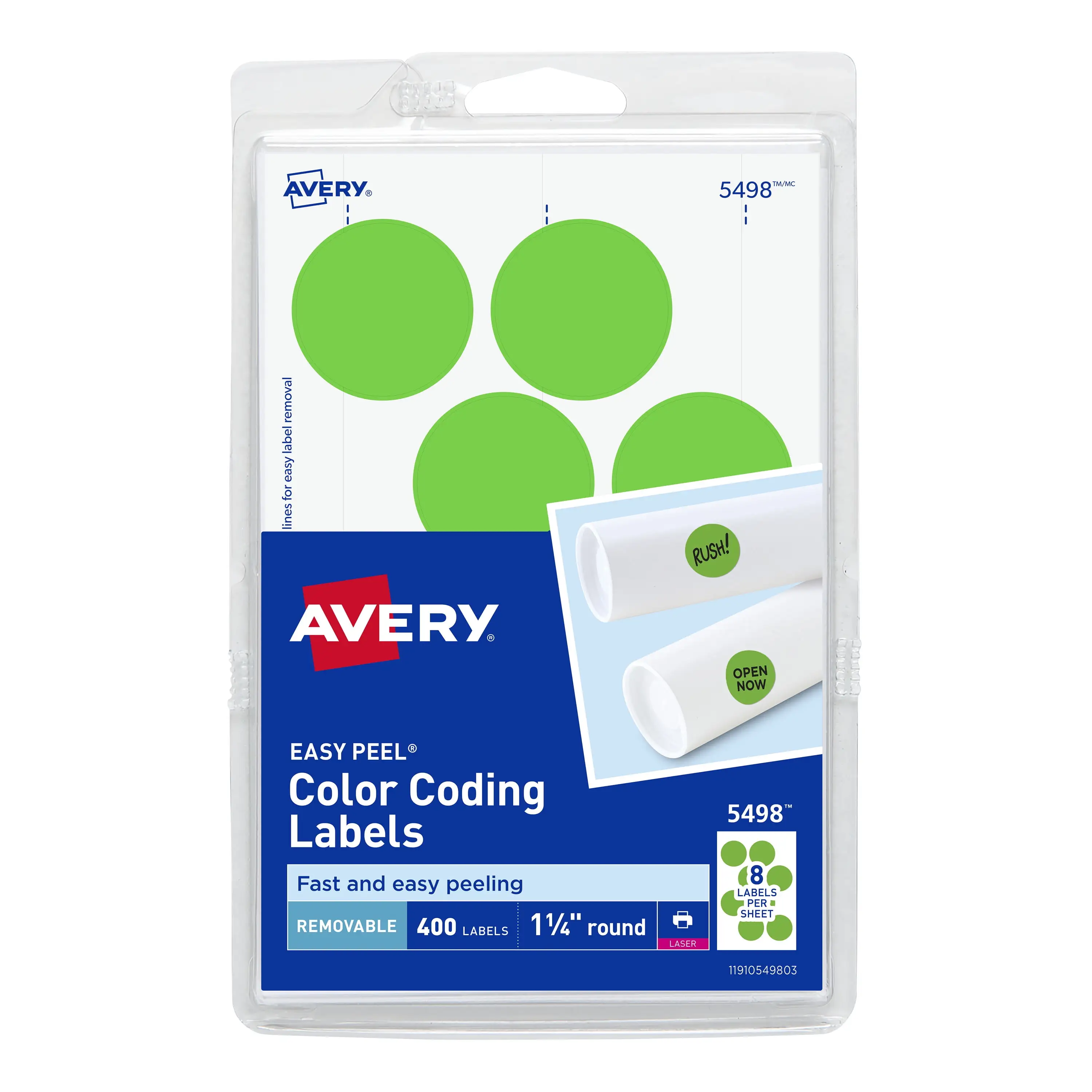 Avery Green Removable Labels Review: Strong Adhesion Verdict