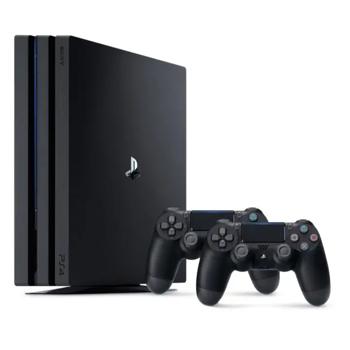 Sony PS4 Slim 1TB displayed with accessories