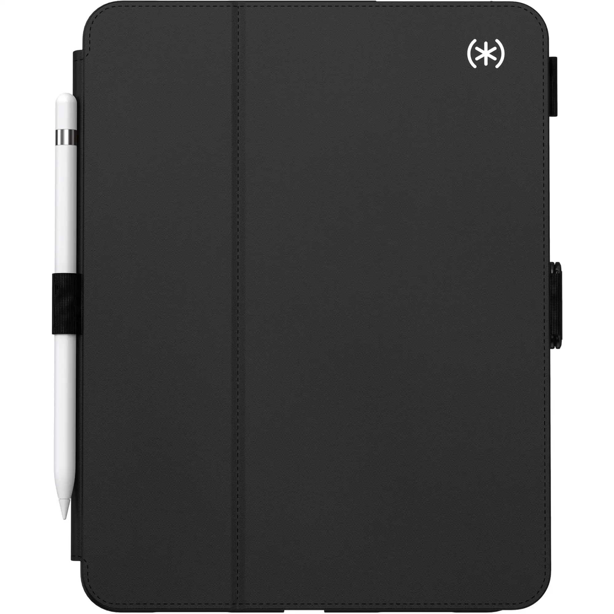 Speck iPad 10th Gen Stylefolio case in use with stand