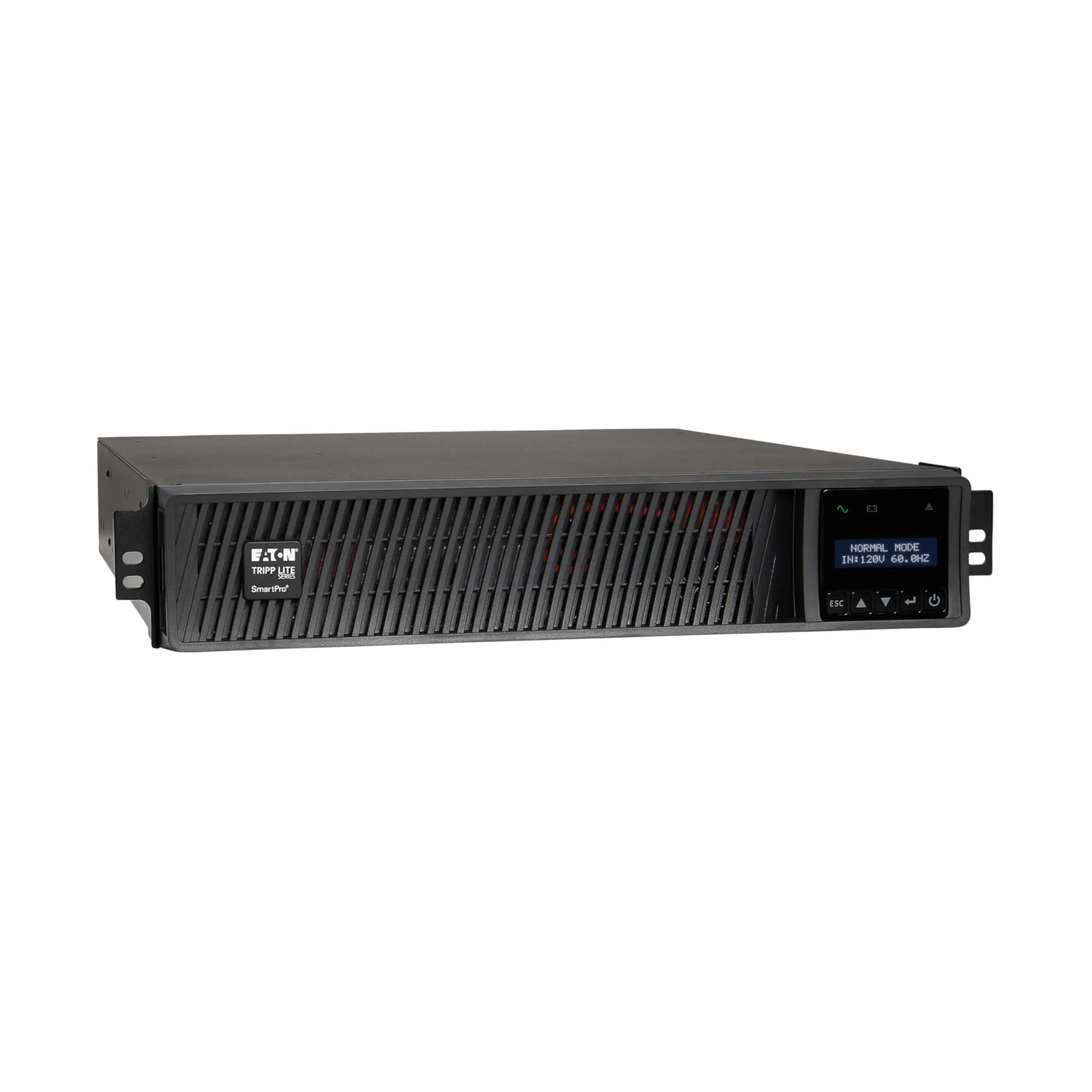 Tripp Lite SMART1500RMXL2U rear panel and battery slot