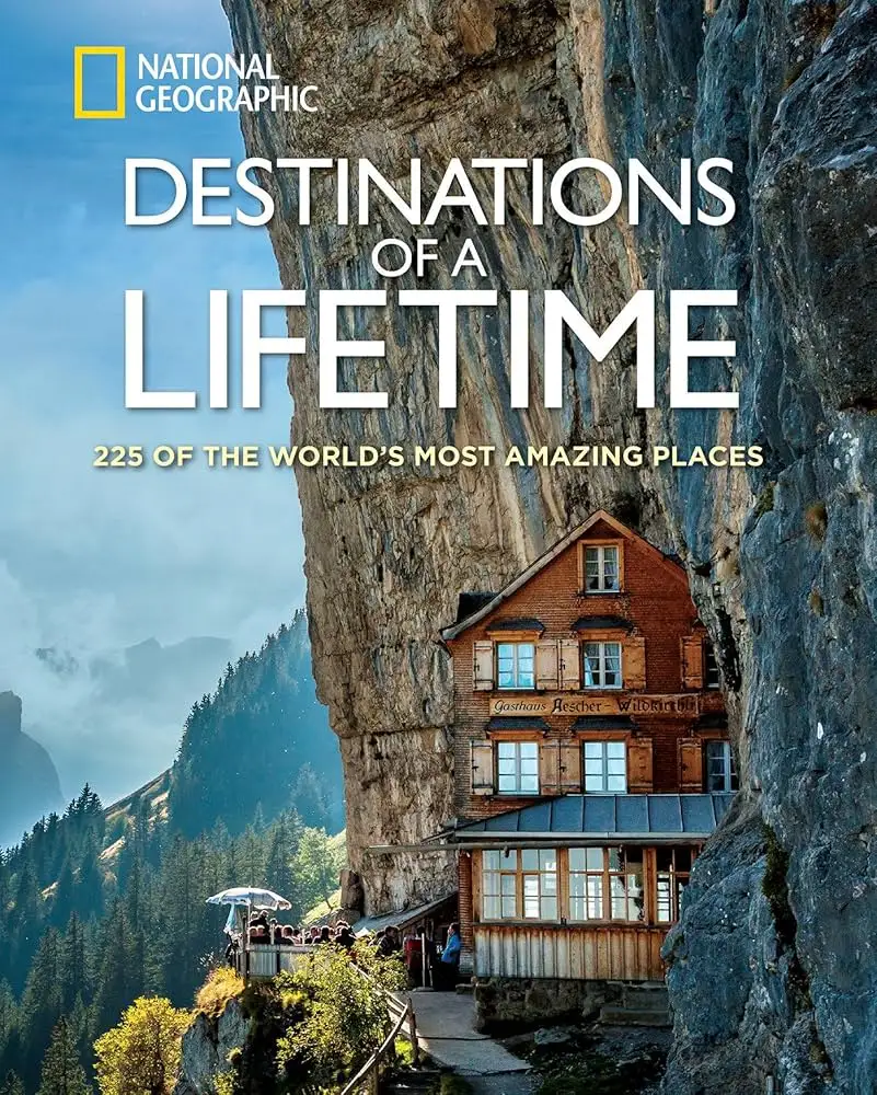 Destinations of a Lifetime hardcover travel book